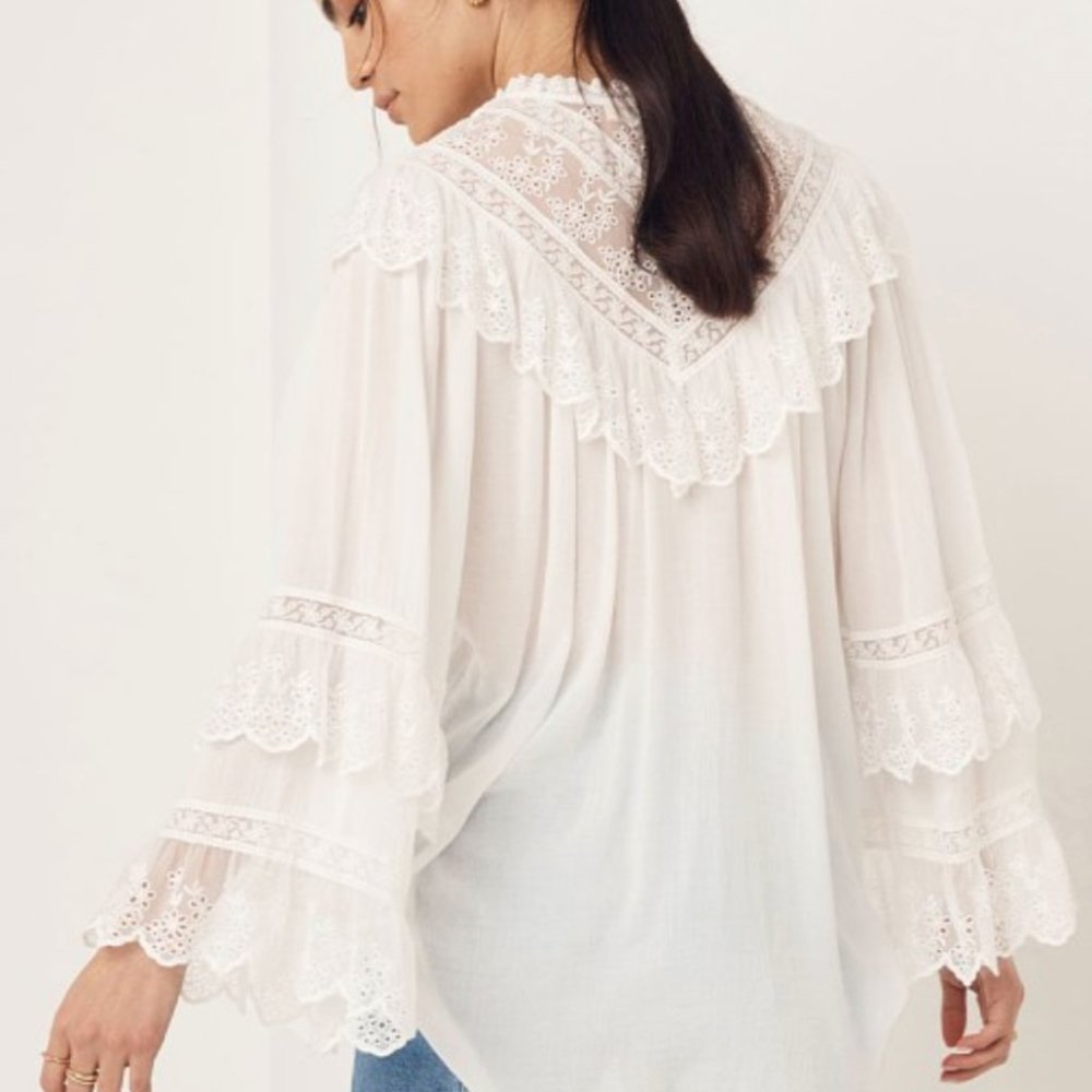 Spell Ella Lace Blouse - Picture 4 of 4